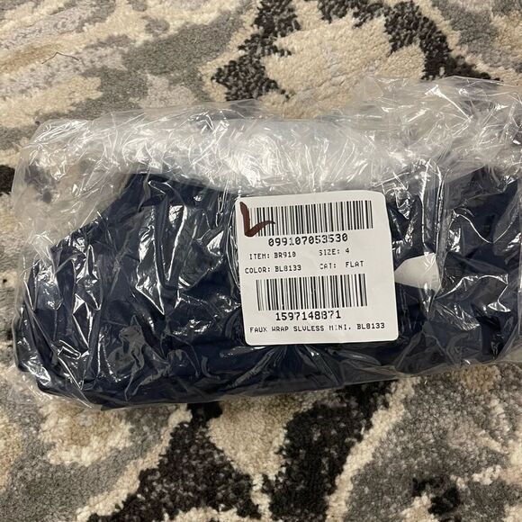 J. Crew Faux-wrap sleeveless mini dress* - Picture 10 of 10